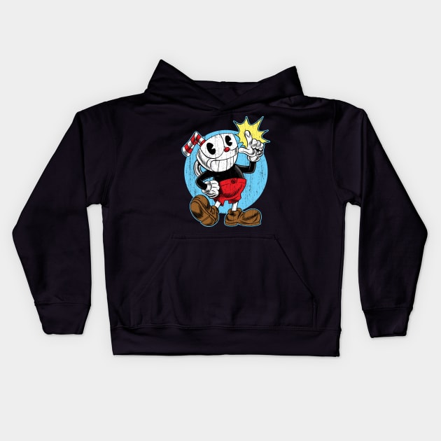 CUPHEAD Kids Hoodie by RynoArts